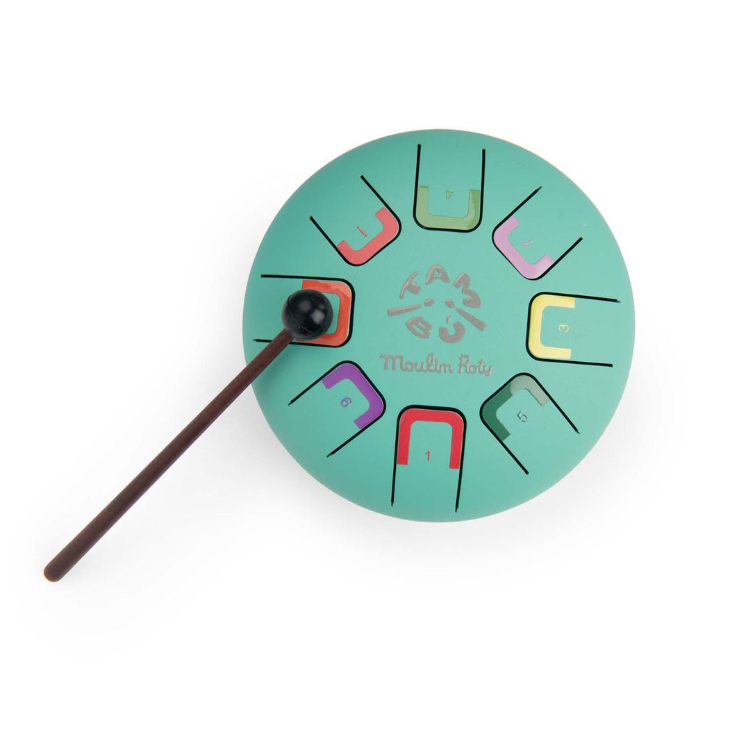 Moulin Roty, Tongue Drum 8 Tones - Dans la Jungle