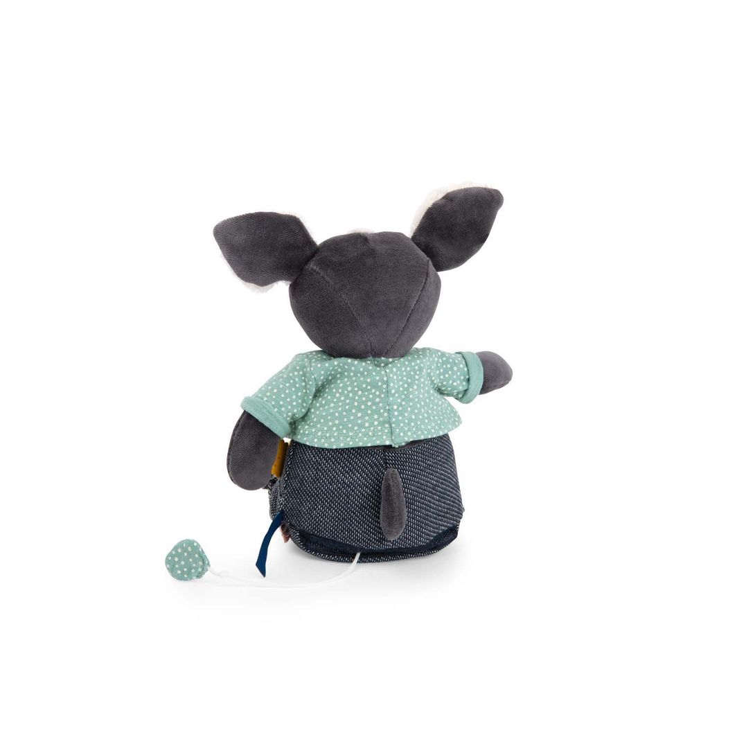 Moulin Roty Plush Toy with Music Box, Puce the Dog