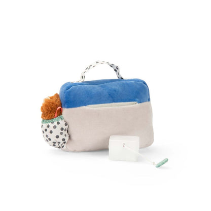 Moulin Roty Soft Toy with Wind-up Music, Radio 22 cm – Puce &amp; Pilou