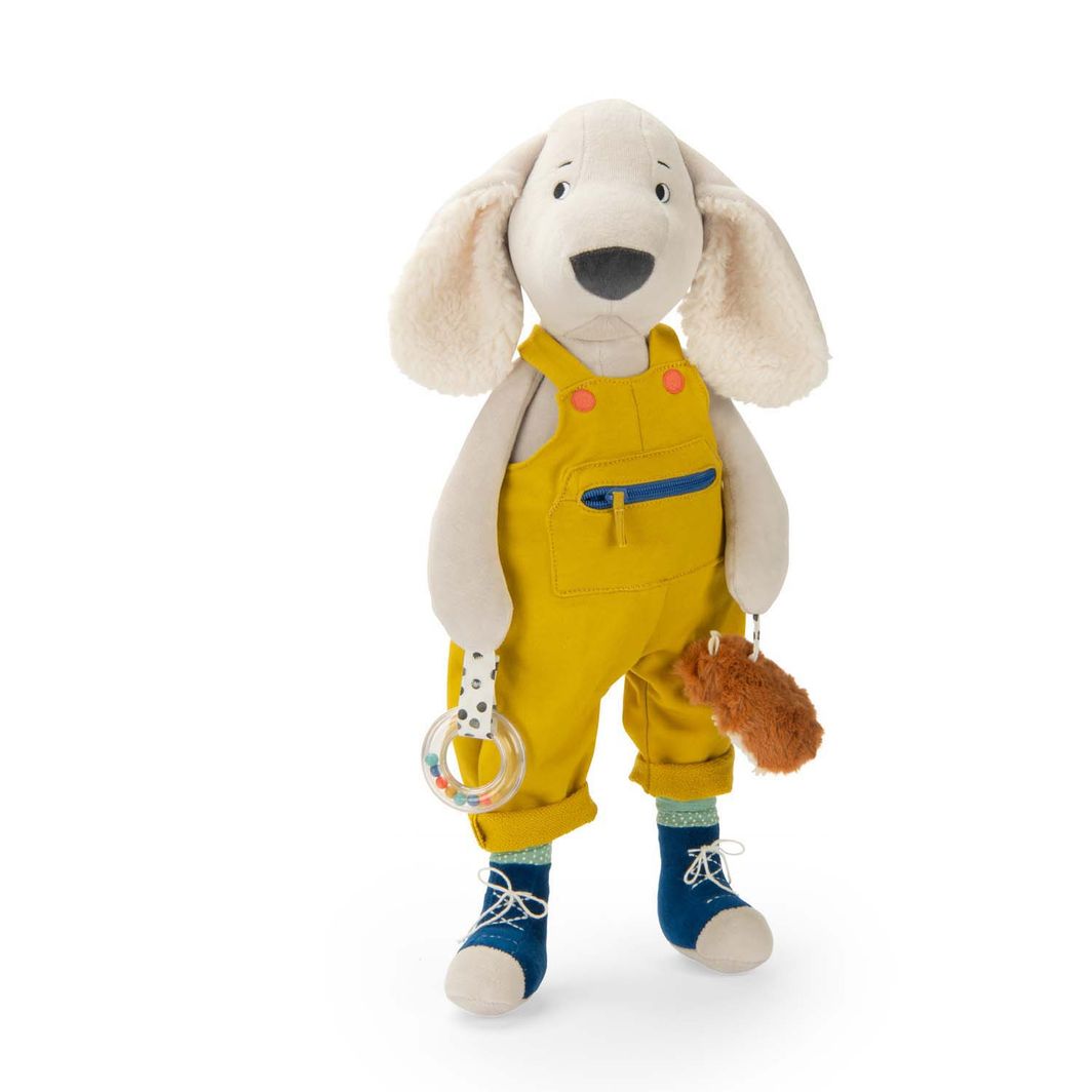 Moulin Roty Activity Soft Toy – Pilou the Dog, 56 cm