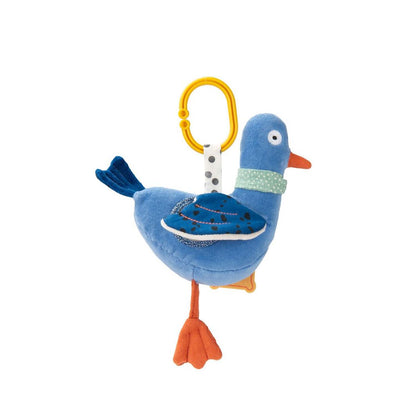 Moulin Roty Activity Soft Toy with Hanging Feature - Michel the Dove