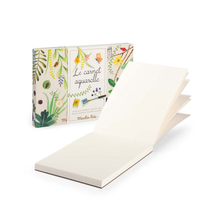 Moulin Roty Watercolour Paper, Le jardin du Moulin