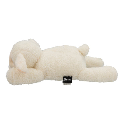 Flow Amsterdam Heartbeat Sound Plush with Rechargeable Battery, Rosie Beige