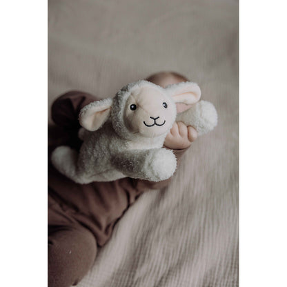 Flow Amsterdam Heartbeat Sound Plush with Rechargeable Battery, Rosie Beige