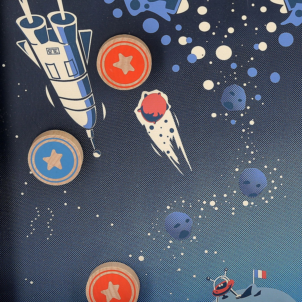 Vilac Duel Game, Shoot with Elastic - Space Theme