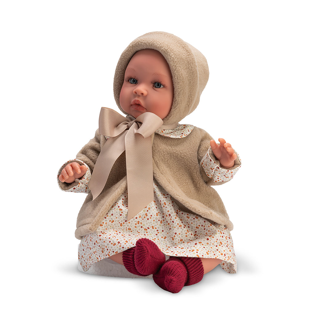Así Leonora Baby Doll, 46 cm - Sandy-Colored Jacket