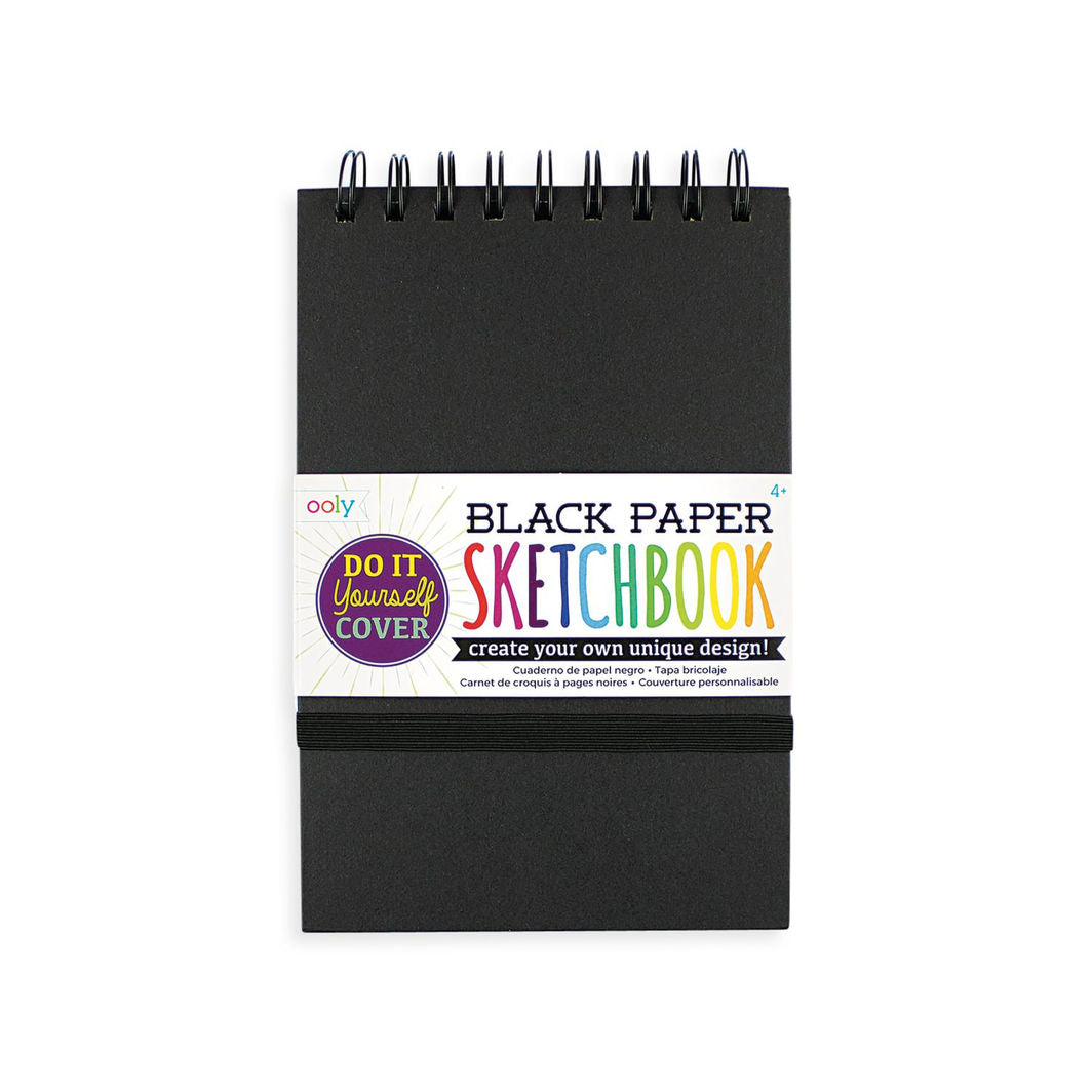 Ooly Sketch Pad, DIY - Black 13 x 19 cm