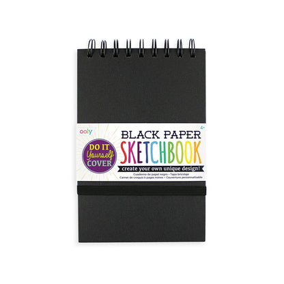 Ooly Sketch Pad, DIY - Black 13 x 19 cm