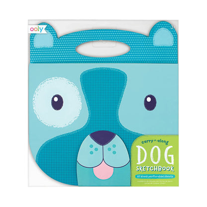 Ooly Sketchpad - Carry Along Dog 23x18 cm