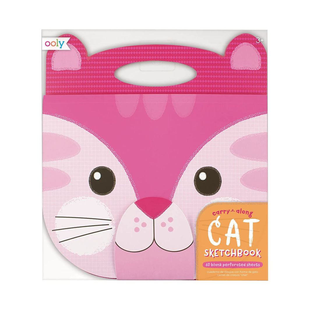 Ooly Sketchbook - Carry Along Cat 23x18 cm