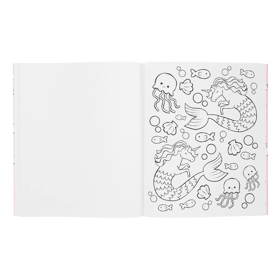 Ooly Coloring Book, Enchanting Unicorns - Enhjørninger