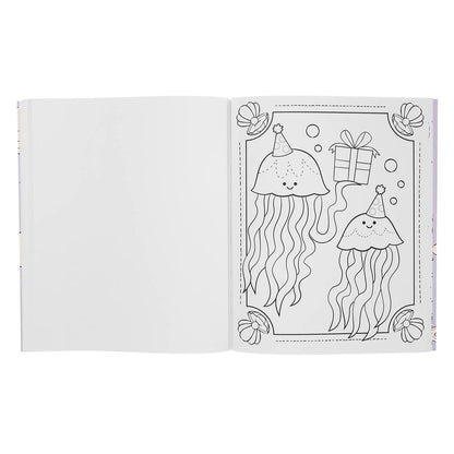 Ooly Coloring Book, Outrageous Ocean - Sea Creatures