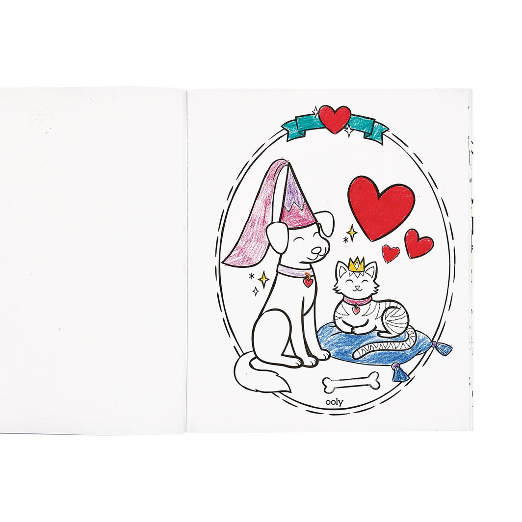 Ooly Coloring Book, Princesses and Fairies