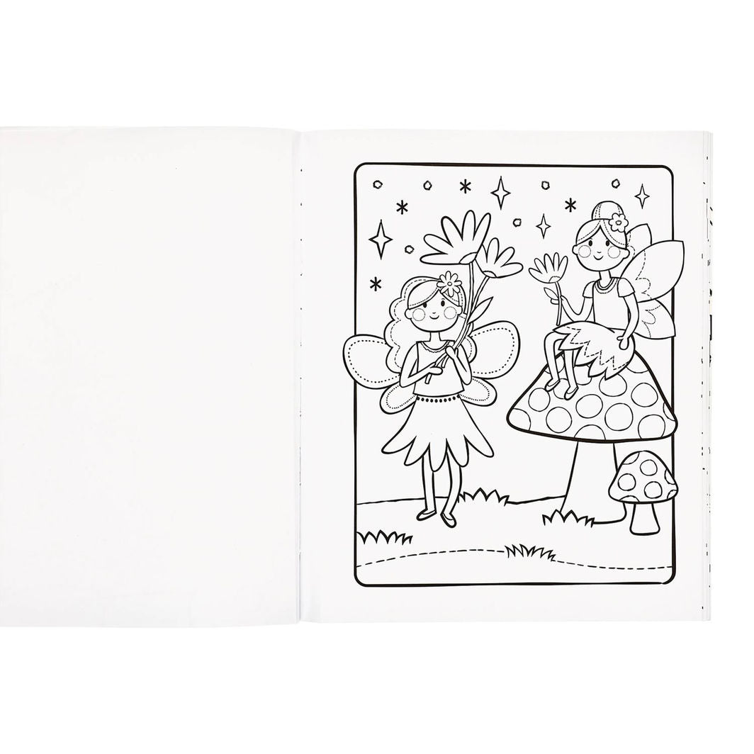 Ooly Coloring Book, Princesses and Fairies