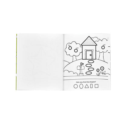 Ooly Coloring Book, Shapes and Numbers