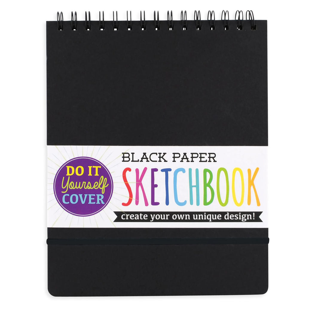 Ooly Sketchbook, DIY – Black 20.5 x 26.5 cm