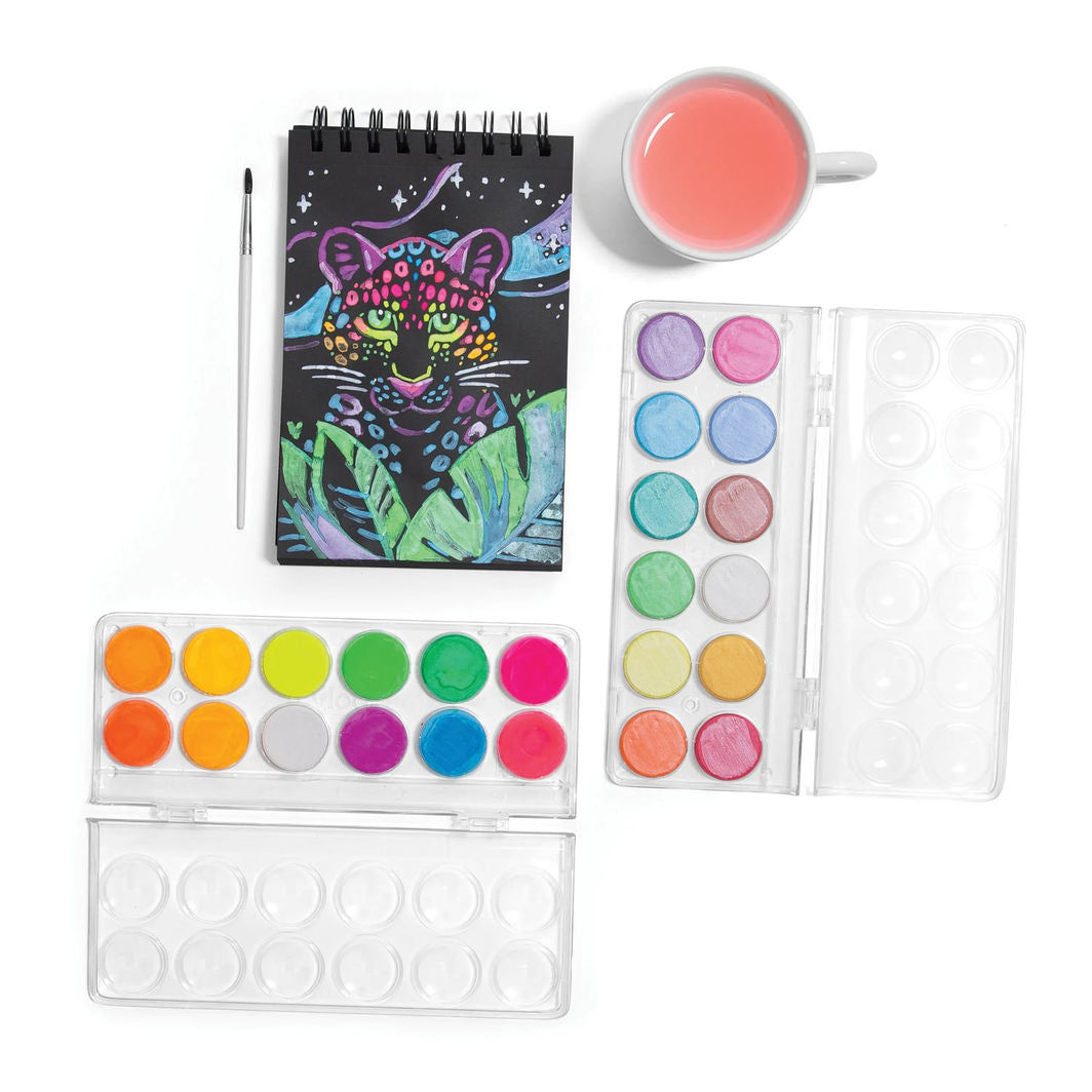 Ooly Watercolor Palette, Chroma Blends - Neon