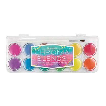 Ooly Watercolor Palette, Chroma Blends - Pearlescent