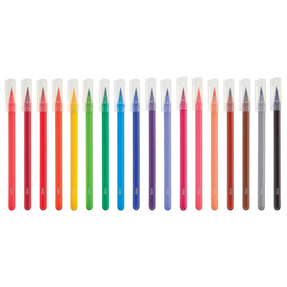 Ooly Brush Markers 18 pcs, Chroma Blends - Watercolor