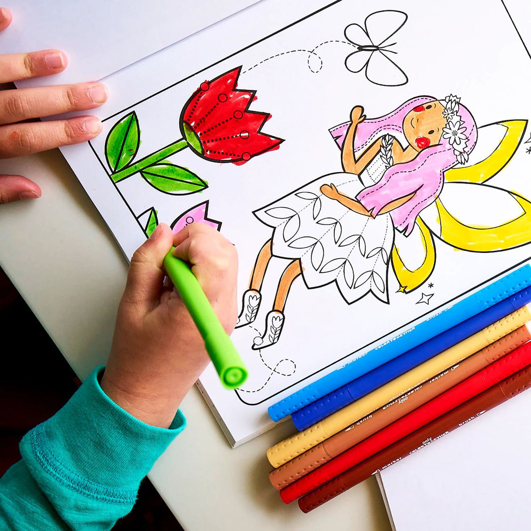 Ooly Markers Set of 18, Double-Sided - Color Together