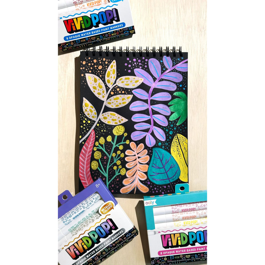 Ooly Acrylic Markers Set of 8 - Vivid Pop Classic