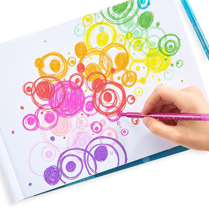 Ooly Rainbow Sparkle Glitter Markers – Set of 15