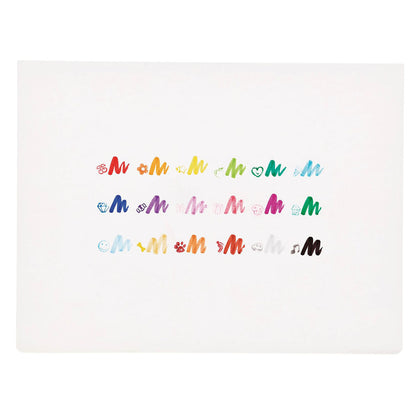 Ooly Brush Markers with Stamps, 18 pcs, Stampables