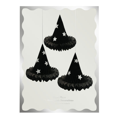 Meri Meri Halloween Honeycomb Hats - Decorations