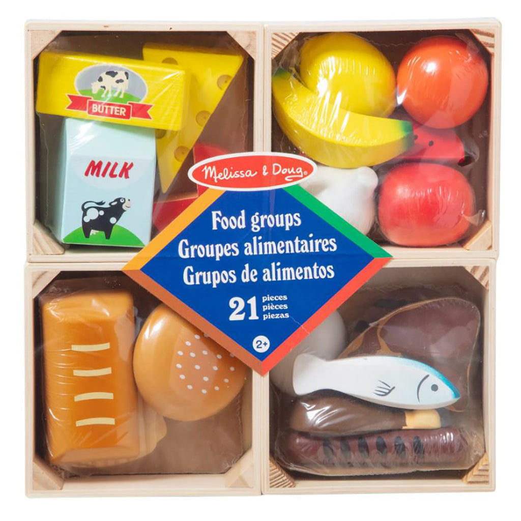 Wooden Play Food Starter Set