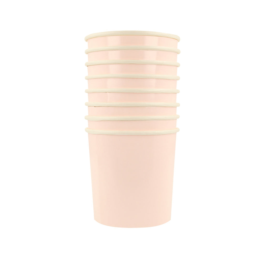 Meri Meri Paper Cups, Cotton Candy - Pack of 8