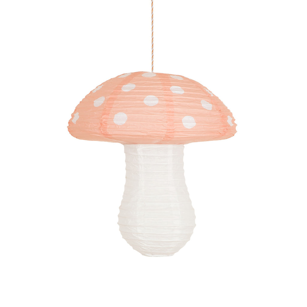 Meri Meri Rice Paper Lanterns, Mushroom, Set of 3