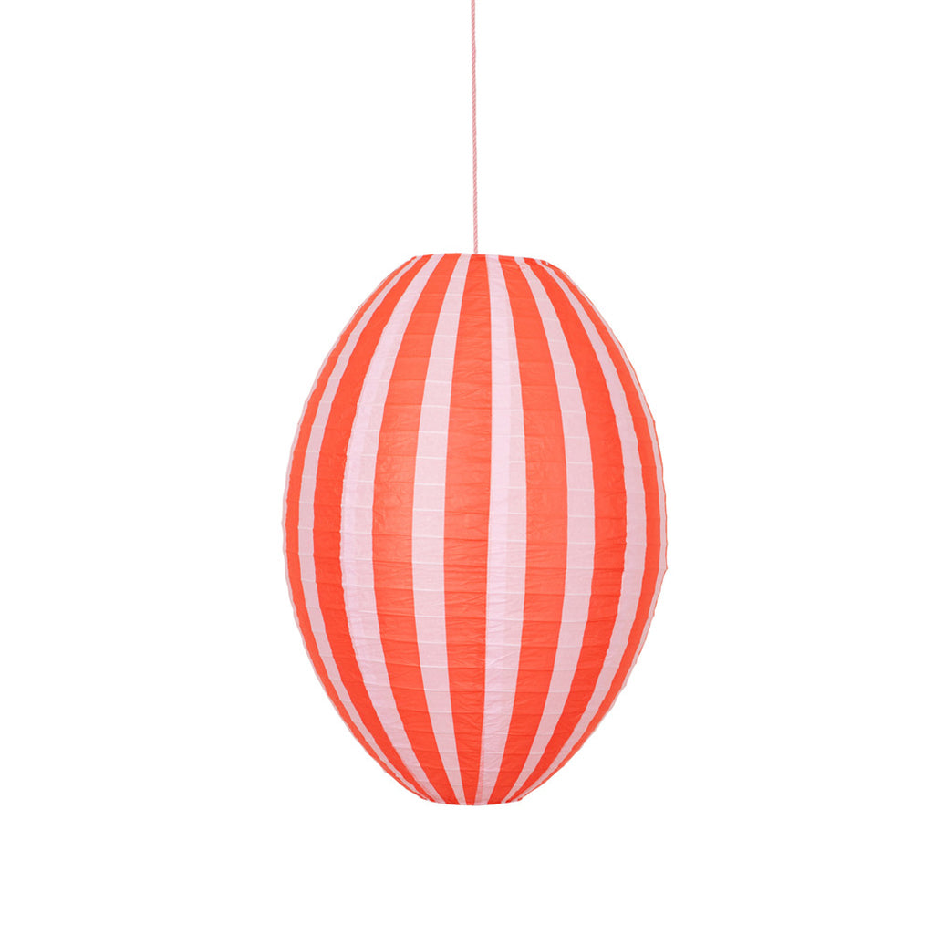Meri Meri Paper Lanterns, Stripy Design, Set of 3 - WITHOUT LIGHT SOURCE