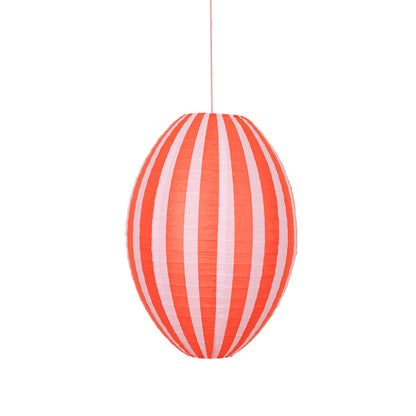 Meri Meri Paper Lanterns, Stripy Design, Set of 3 - WITHOUT LIGHT SOURCE