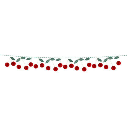Meri Meri Garland, Cherry Honeycomb – 2.2 m