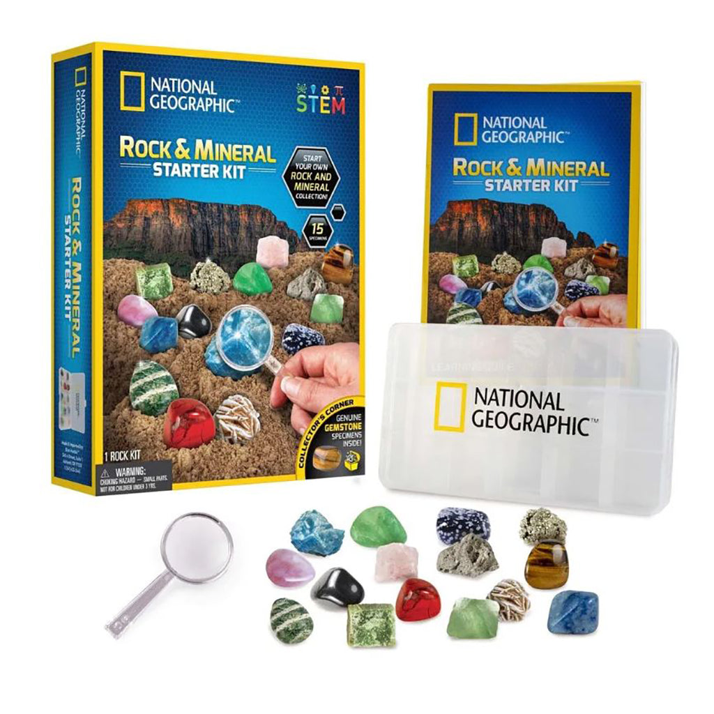 National Geographic Rock and Mineral Starter Kit