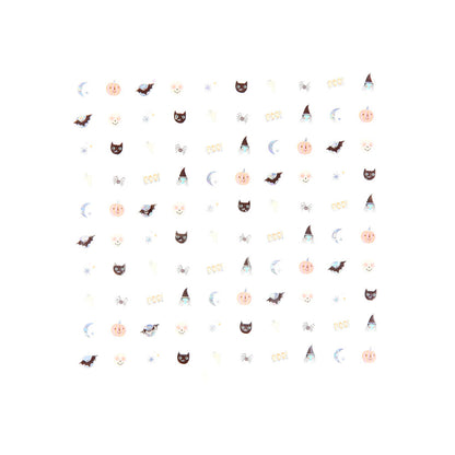 Meri Meri Halloween Nail Stickers – 200 Pieces