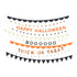 Meri Meri guirlande, Halloween garlands, 10 stk - 1.8 meter