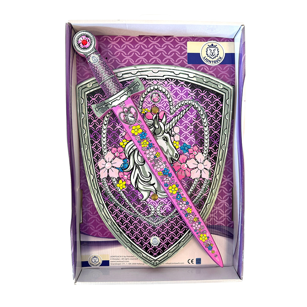 Liontouch Crystal Princess Set with Shield and Sword