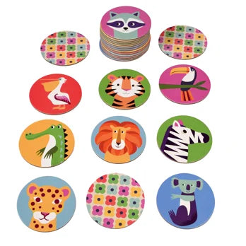 Rex London, Memory Game with Colorful Animals