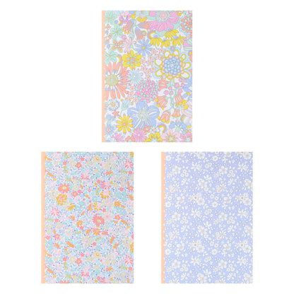Meri Meri x Liberty Notebooks, Set of 3