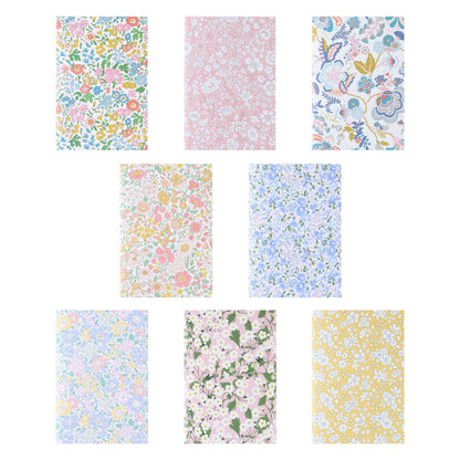 Meri Meri x Liberty Notebooks, Set of 8