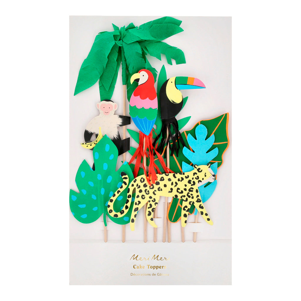 Meri Meri Cake Topper, Jungle