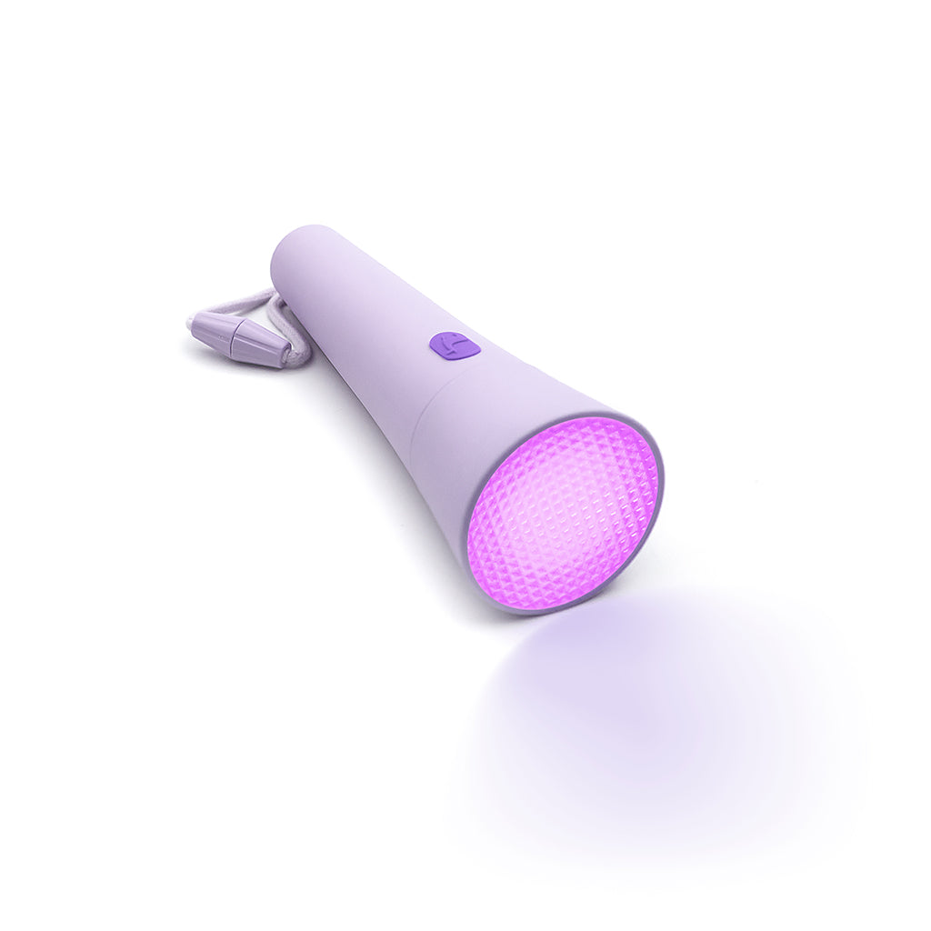 Lalarma Rechargeable Flashlight – Purple