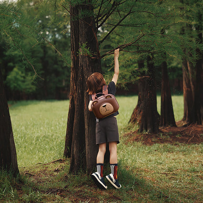 Zoy Zoii Backpack, Bear Brown