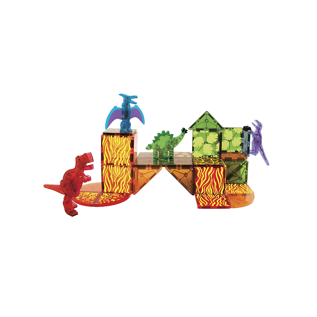 Magna-Tiles Dino World, 40 Pieces