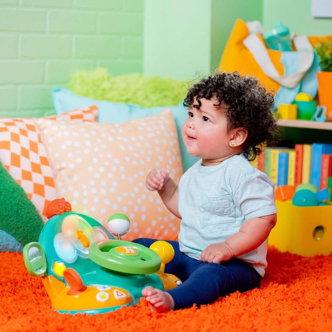 Bright Starts Baby Toy, Lights &amp; Colors Vehicle