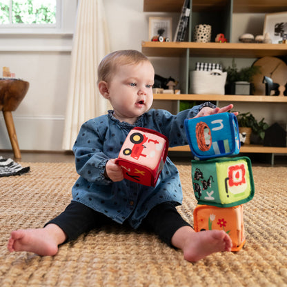 BABY Einstein Alpha Stacks™ Soft Activity Blocks