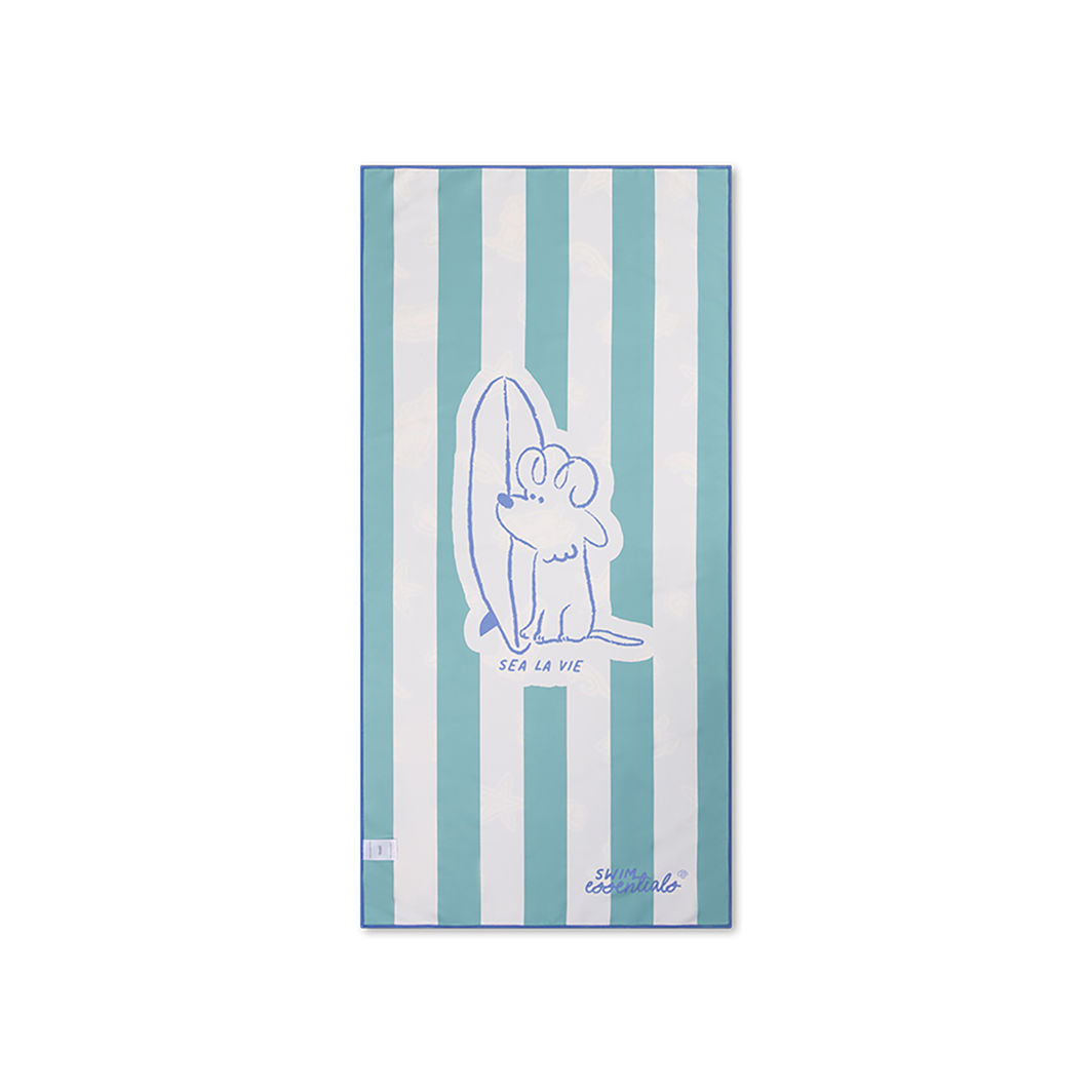 Swim Essentials, Beach Towel 135 cm - Surf Dogs