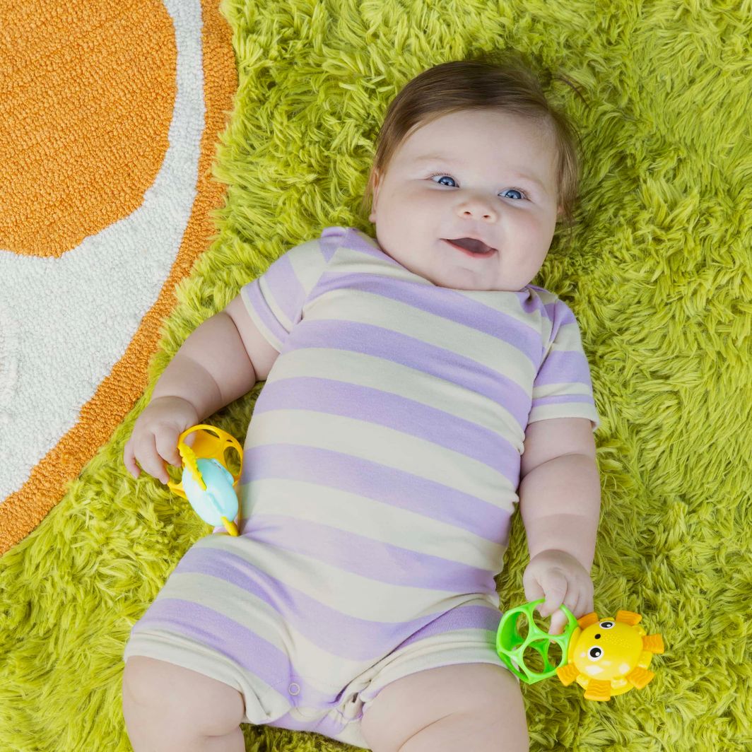 Bright Starts Oball Teething Ring 2-Pack