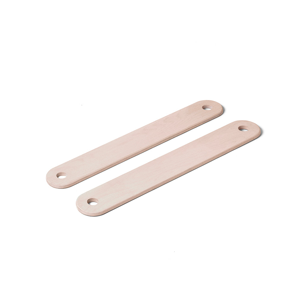Modu Beams, Wooden Balance Beams, Activity Toy - Sand Grey/ Soft Rose